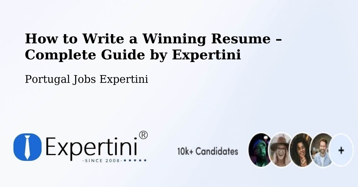 Resume Writing Guide for Job Seekers – Ourique - Ourique, Portugal Jobs Expertini